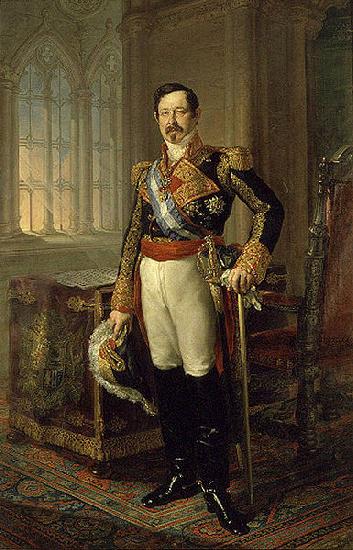 Vicente Lopez y Portana Ramon Maria Narvaez, Duke of Valencia France oil painting art